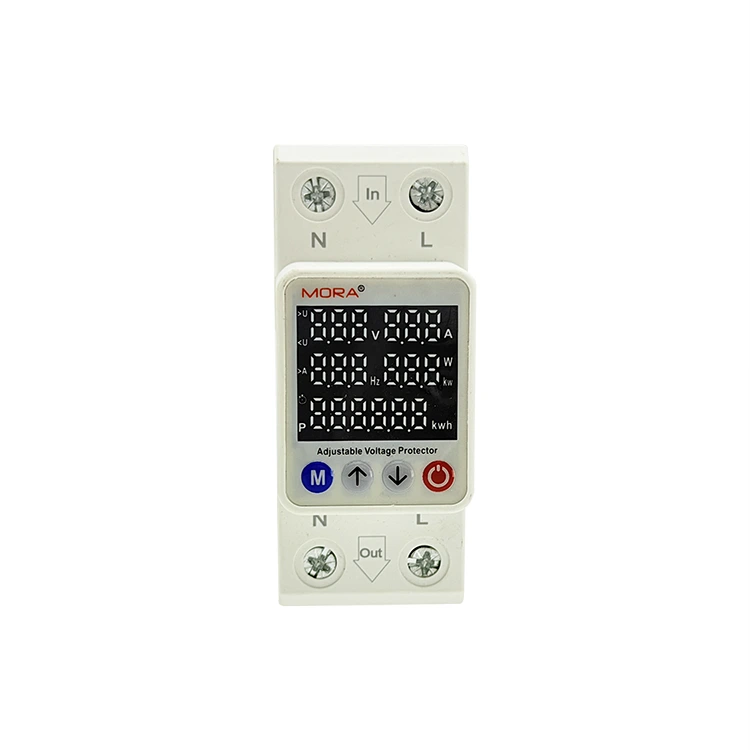 2P Smart Voltage Protector M түрі бес сандық дисплей 2P Smart Voltage Protector M түрі бес сандық дисплей