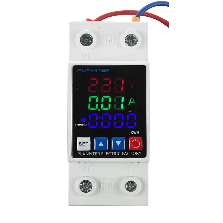 3IN1 дисплей асқын кернеуден қорғау құралы